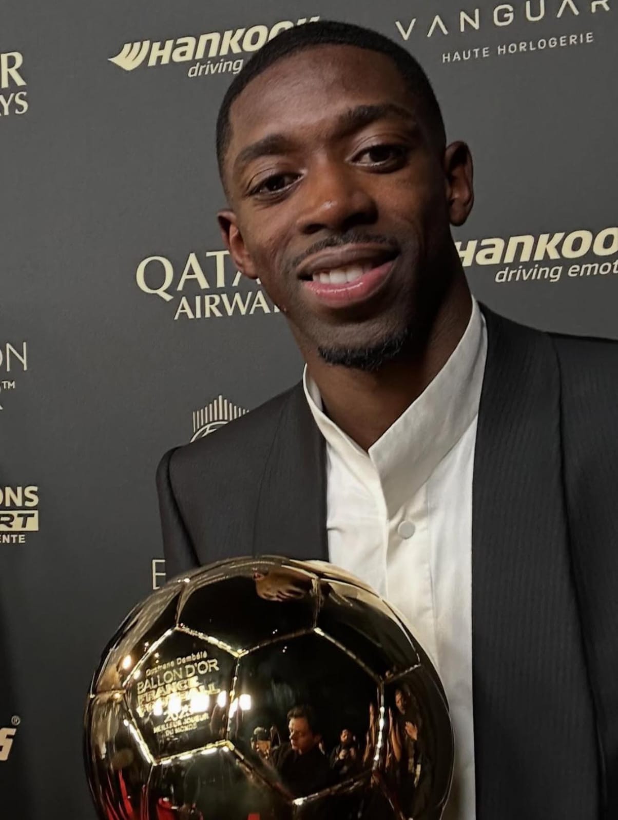 Ousmane Dembélé gana el primer Balón de Oro en la historia del PSG